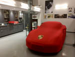 housse interieur porsche logo