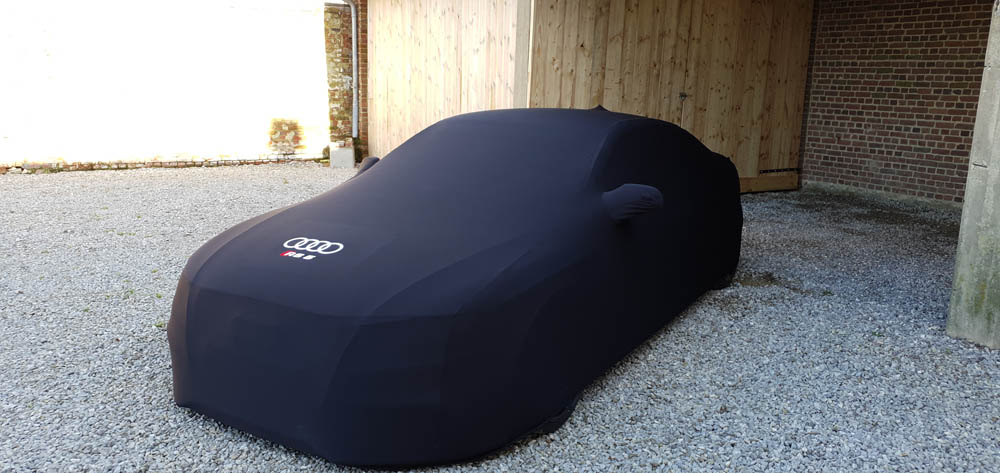 Bâche protection Audi A5 Sportback B8 - Housse Jersey Coverlux© : usage  garage