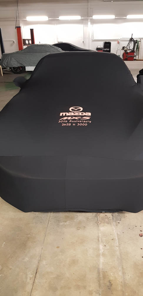 MAZDA MX-5 NC BÂCHE DE PROTECTION POUR INTÉRIEUR LE MANS BLEU COUVERTURE DE  VOITURE CARCOVER