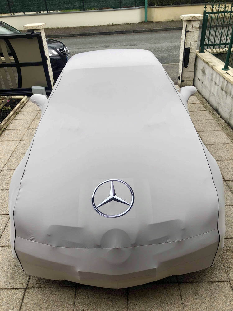 Housse protection sur-mesure Mercedes SLK R172 - bâche Softbond+ : usage  mixte